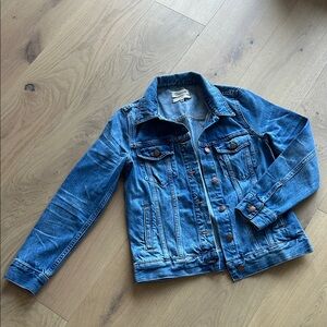 Madewell Blue Denim Jacket